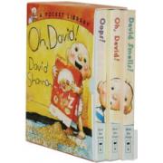 名家David Shannon ：Oh David!: A Pocket Library 3册纸板书