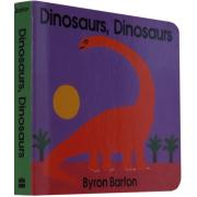 名家Byron Barton ：Dinosaurs Dinosaurs 纸板书